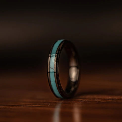 Discover Stunning Turquoise Wedding Rings for Women at Bold & Rustic